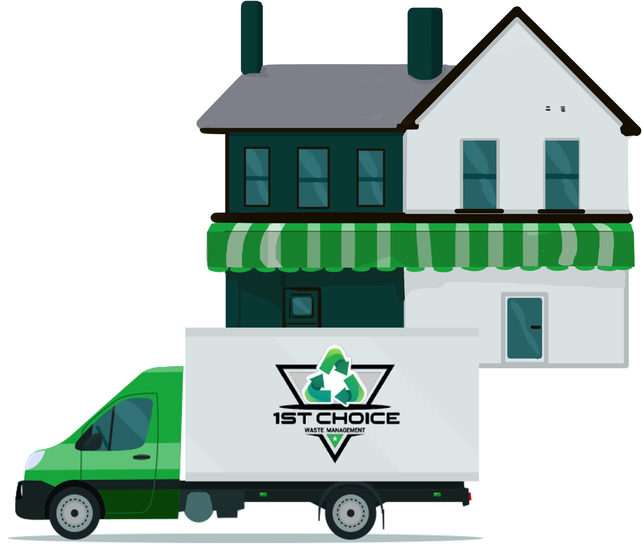 Waste Collection Services - 1st Choice- Shoreham